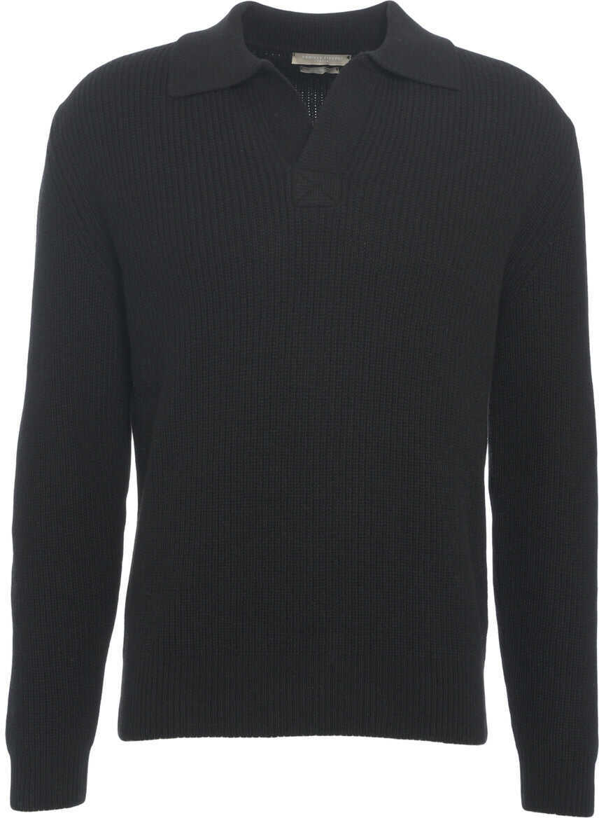 Pulovere Daniele Fiesoli Cashmere knit sweater Black Barbati (BM 19030693) 2
