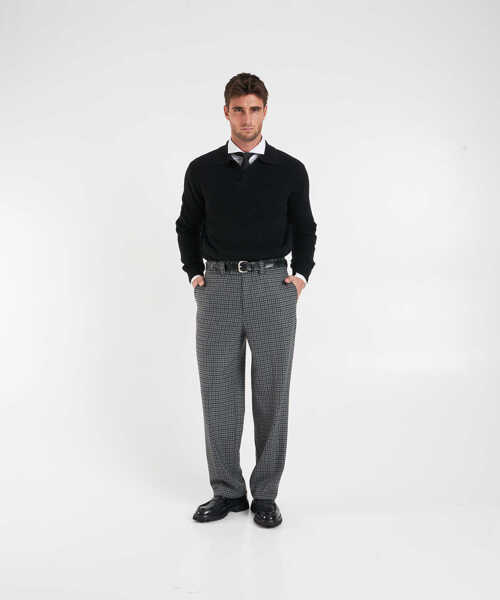 Pulovere Daniele Fiesoli Cashmere knit sweater Black Barbati (BM 19030693) 3