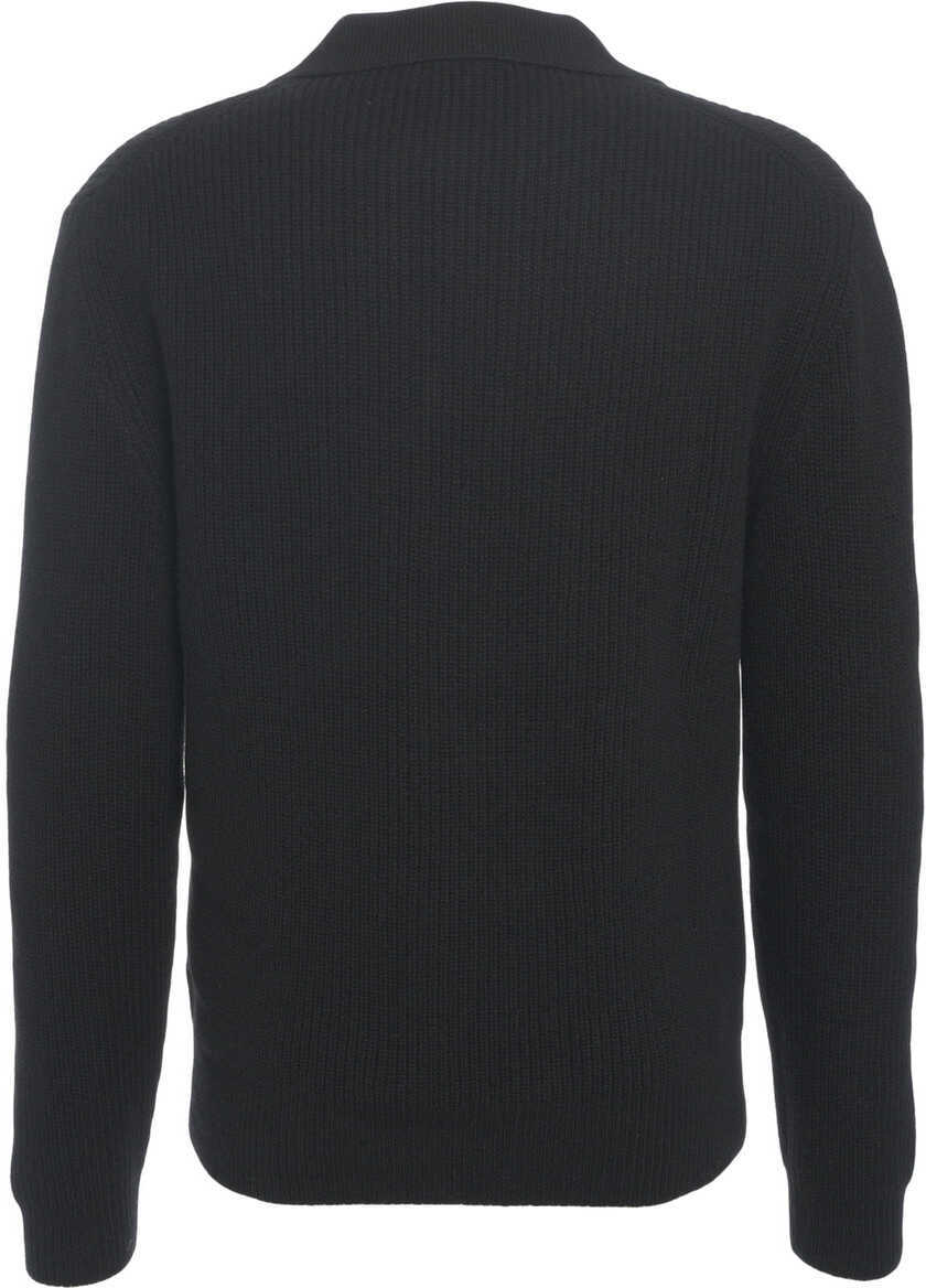 Pulovere Daniele Fiesoli Cashmere knit sweater Black Barbati (BM 19030693) 4