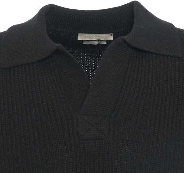 Pulovere Daniele Fiesoli Cashmere knit sweater Black Barbati (BM 19030693) 5