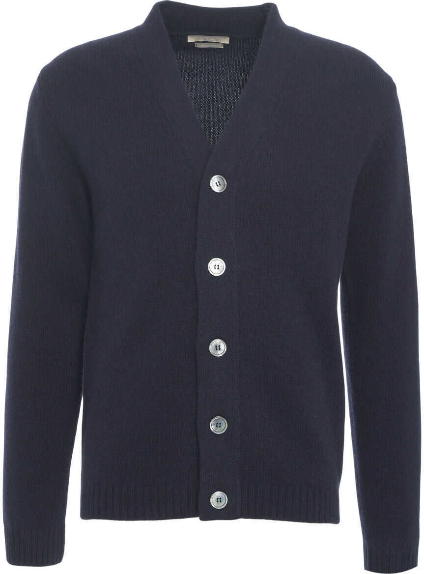 Cardigane Daniele Fiesoli Cashmere cardigan Blue Barbati (BM 19030696) 2