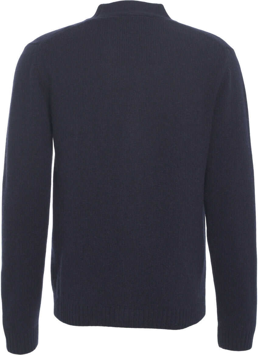 Cardigane Daniele Fiesoli Cashmere cardigan Blue Barbati (BM 19030696) 3