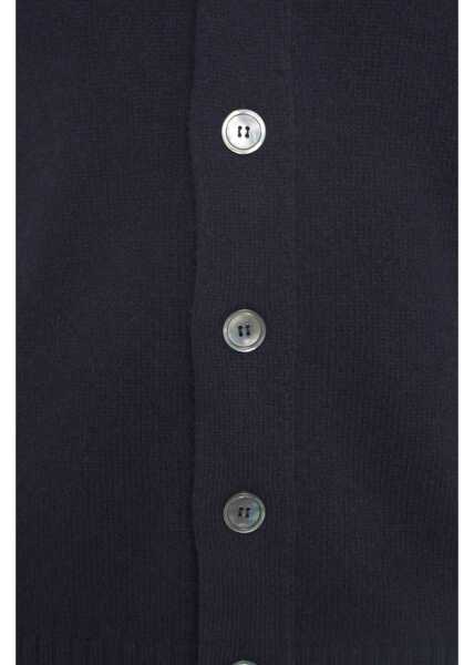 Cardigane Daniele Fiesoli Cashmere cardigan Blue Barbati (BM 19030696) 5