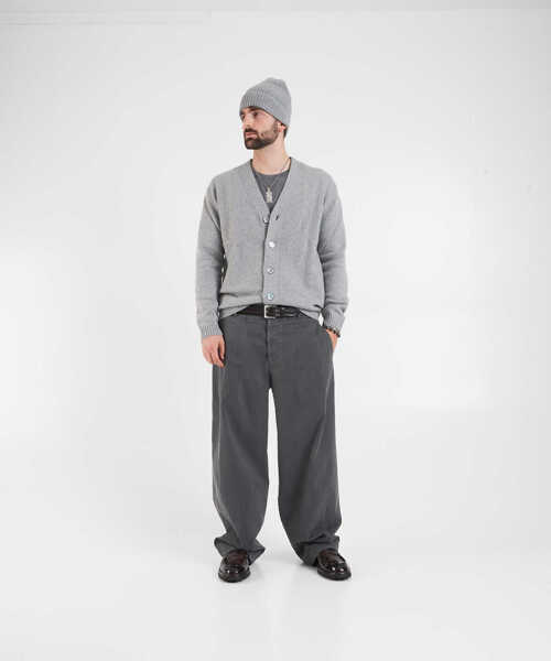 Cardigane Daniele Fiesoli Cashmere cardigan Grey Barbati (BM 19030696) 3