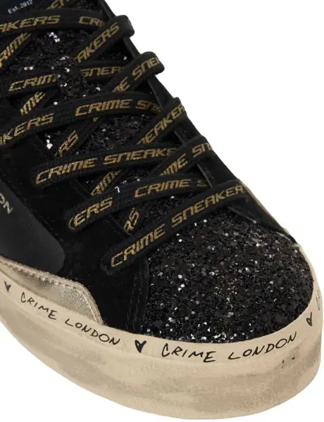 Sneakers Crime London Sneakers Distressed Black Femei (BM 19030702) 5