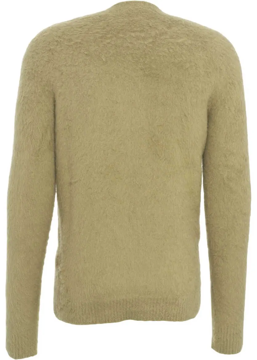 Pulovere Roberto Collina Brushed knit sweater Green Barbati (BM 19030711) 3