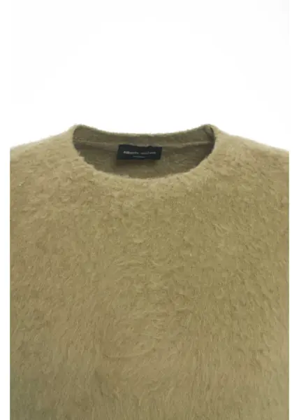 Pulovere Roberto Collina Brushed knit sweater Green Barbati (BM 19030711) 4