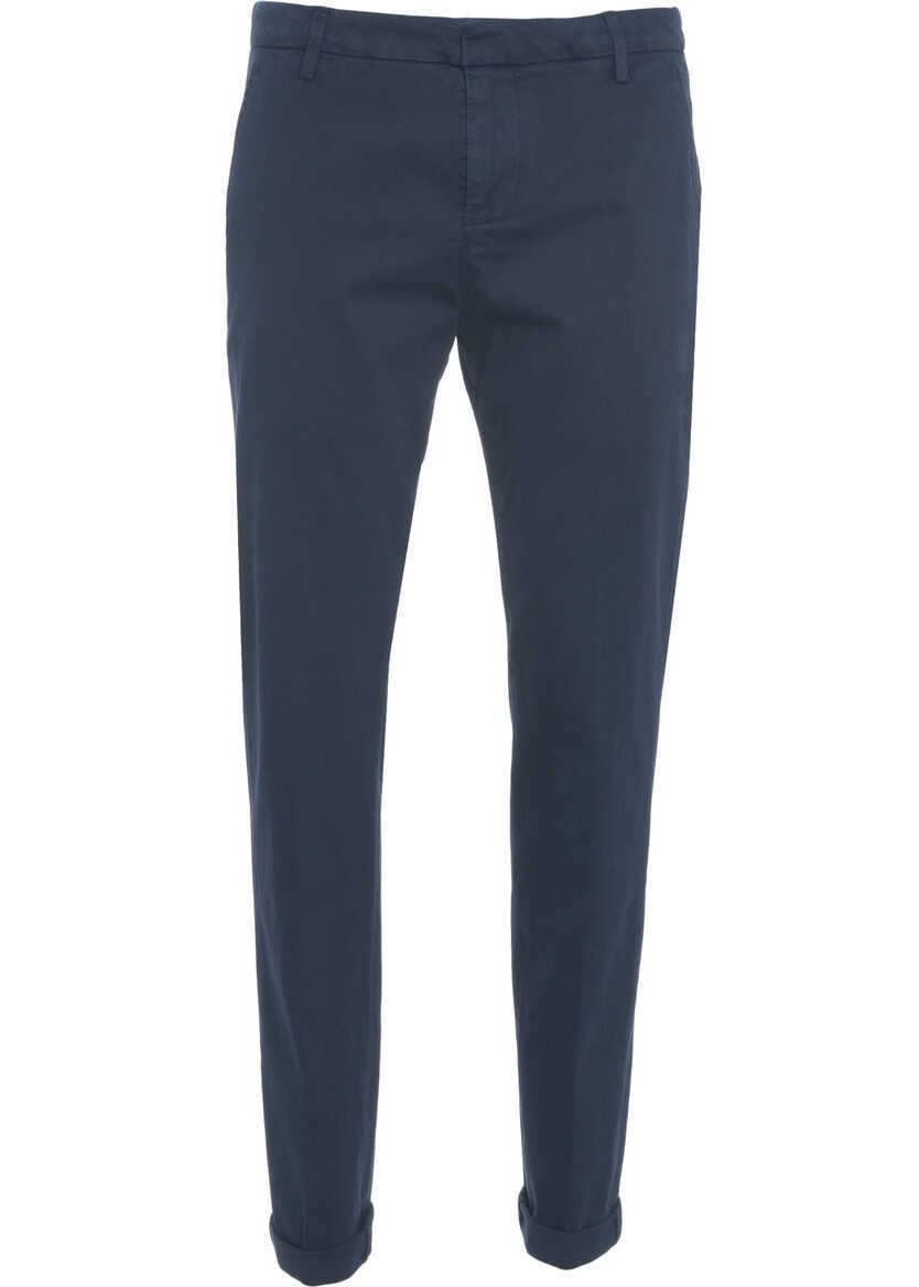 Pantaloni casual Dondup Chino pants Gaubert Blue Barbati (BM 19030726) 2