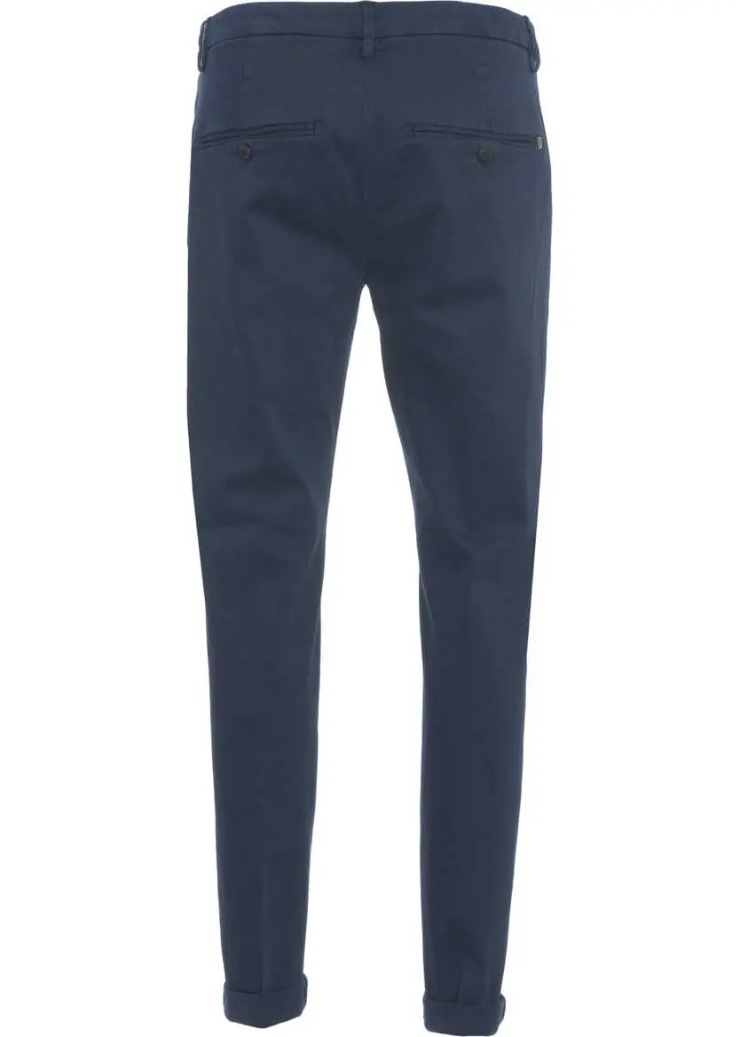 Pantaloni casual Dondup Chino pants Gaubert Blue Barbati (BM 19030726) 6