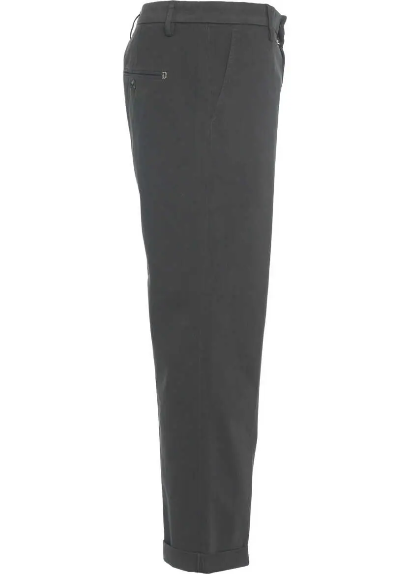 Pantaloni casual Dondup Chino pants Gaubert Grey Barbati (BM 19030729) 3