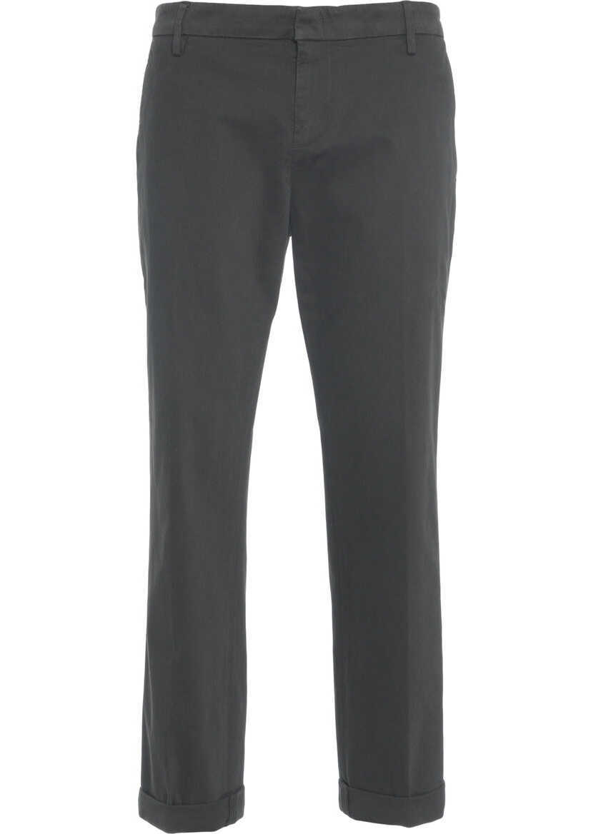 Pantaloni casual Dondup Chino pants Gaubert Grey Barbati (BM 19030729) 5