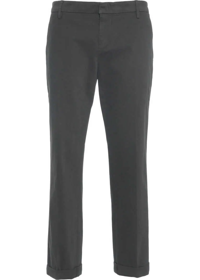 Pantaloni casual Dondup Chino pants Gaubert Grey Barbati (BM 19030729) 1