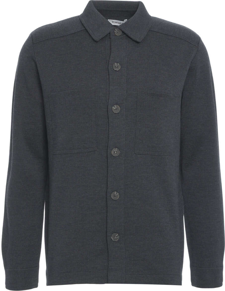 Jachete Kangra Wool overshirt Grey Barbati (BM 19030738) 1