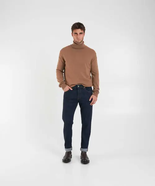 Blugi slim fit Dondup Slim fit jeans Icon Blue Barbati (BM 19030750) 3