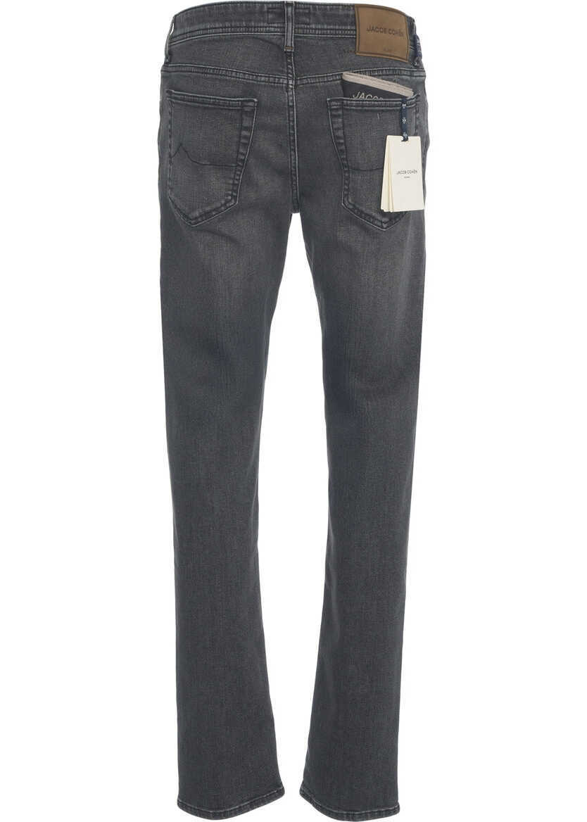 Blugi slim fit Jacob Cohen Slim fit jeans Grey Barbati (BM 19030753) 4
