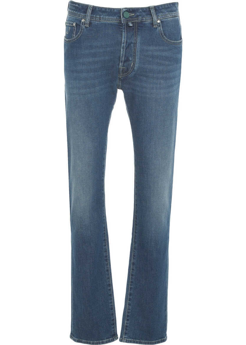 Blugi slim fit Jacob Cohen Slim fit jeans Bard Blue Barbati (BM 19030762) 2