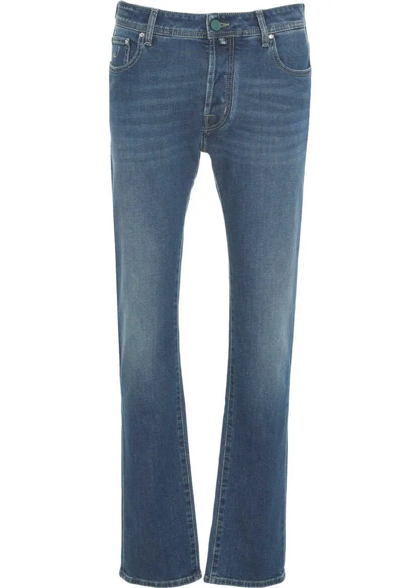 Blugi slim fit Jacob Cohen Slim fit jeans Bard Blue Barbati (BM 19030762) 1