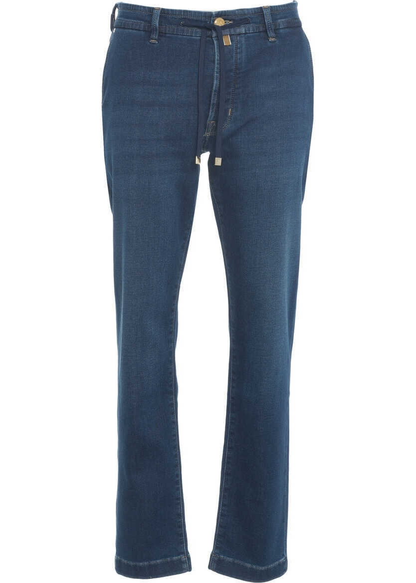 Blugi slim fit Jacob Cohen Slim fit jeans Pharrell Active Blue Barbati (BM 19030774) 2