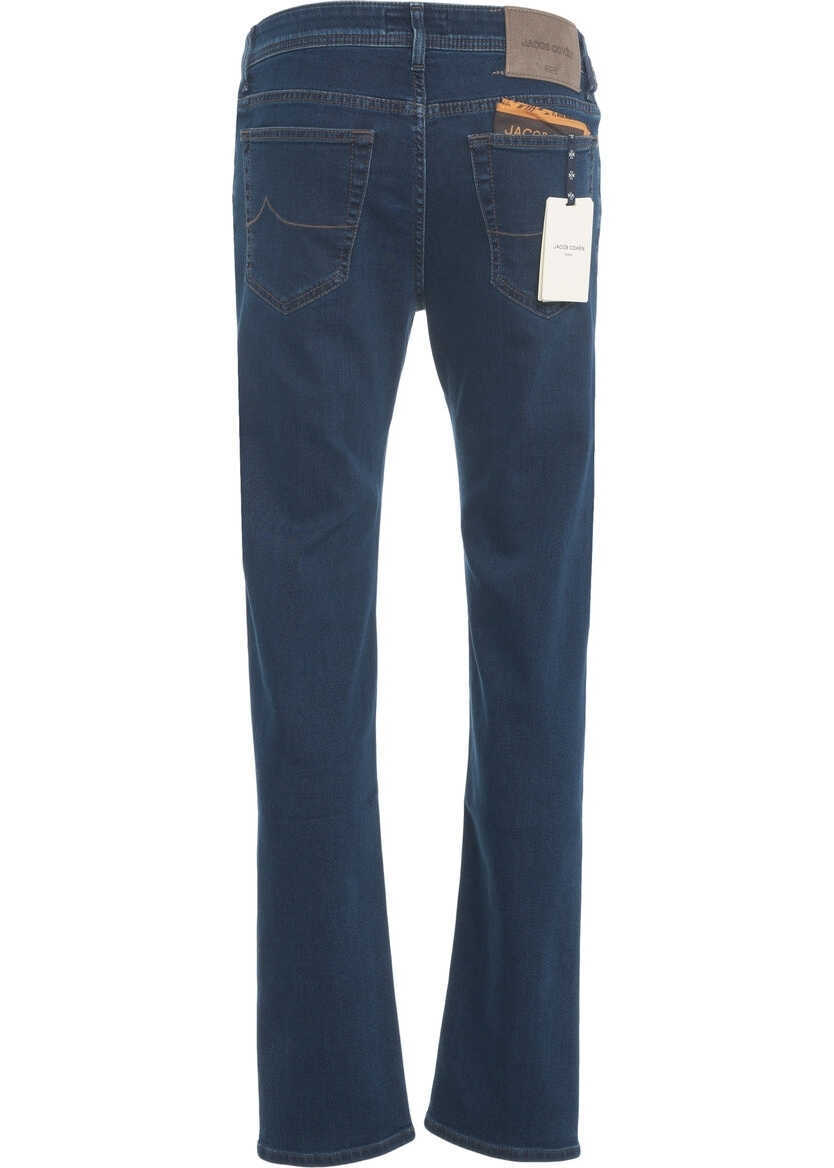 Blugi slim fit Jacob Cohen Slim fit jeans Bard Blue Barbati (BM 19030792) 4