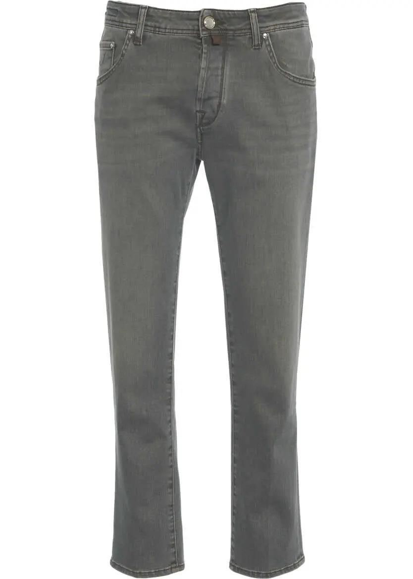 Blugi slim fit Jacob Cohen Slim fit jeans Grey Barbati (BM 19030819) 2