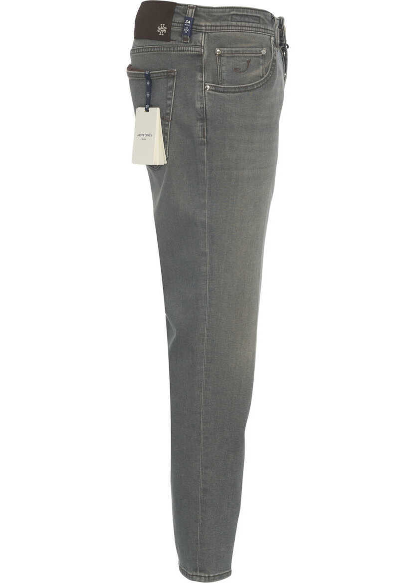 Blugi slim fit Jacob Cohen Slim fit jeans Grey Barbati (BM 19030819) 3