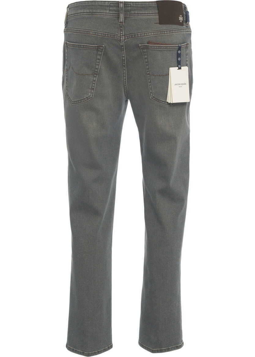 Blugi slim fit Jacob Cohen Slim fit jeans Grey Barbati (BM 19030819) 4