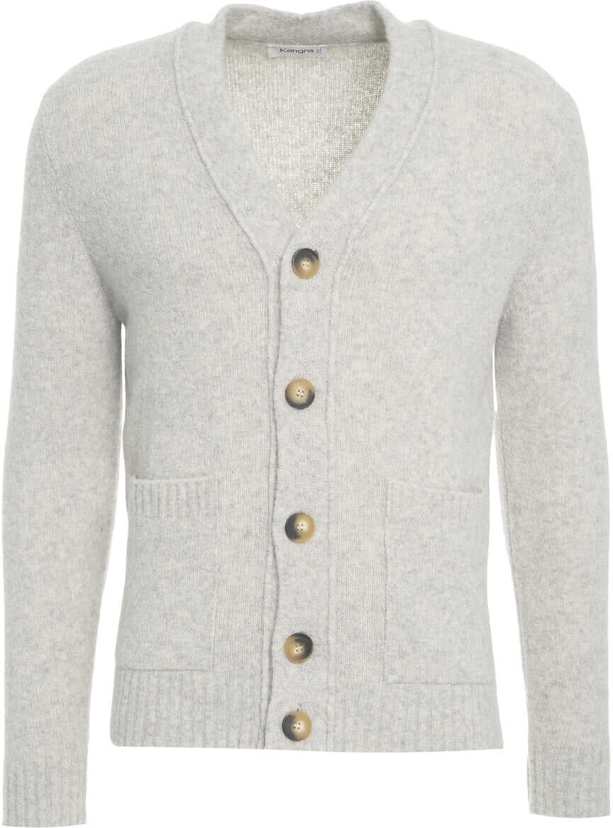 Cardigane Kangra Cashmere cardigan Grey Barbati (BM 19030843) 2