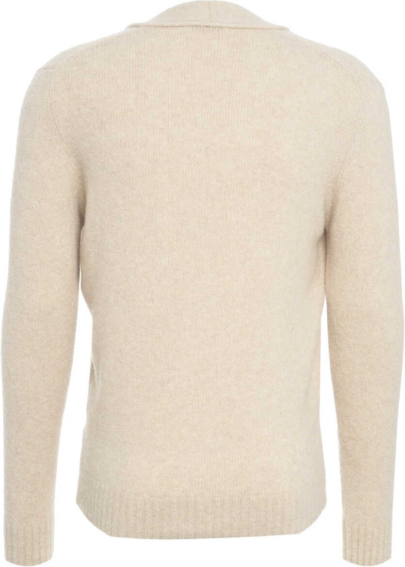 Cardigane Kangra Cashmere cardigan Beige Barbati (BM 19030843) 3
