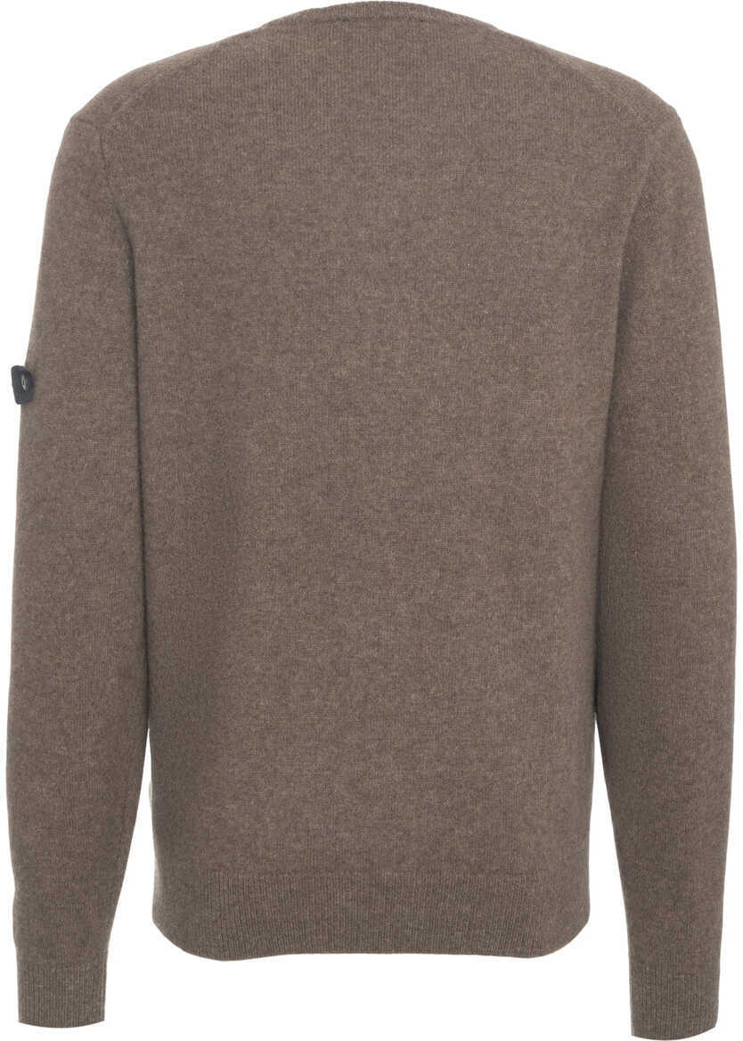 Pulovere Peuterey Knitted sweater made of wool Brown Barbati (BM 19030849) 3