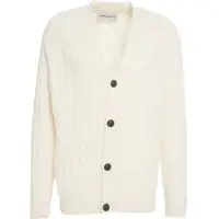 Cardigane Cardigan with cable knit pattern Barbati