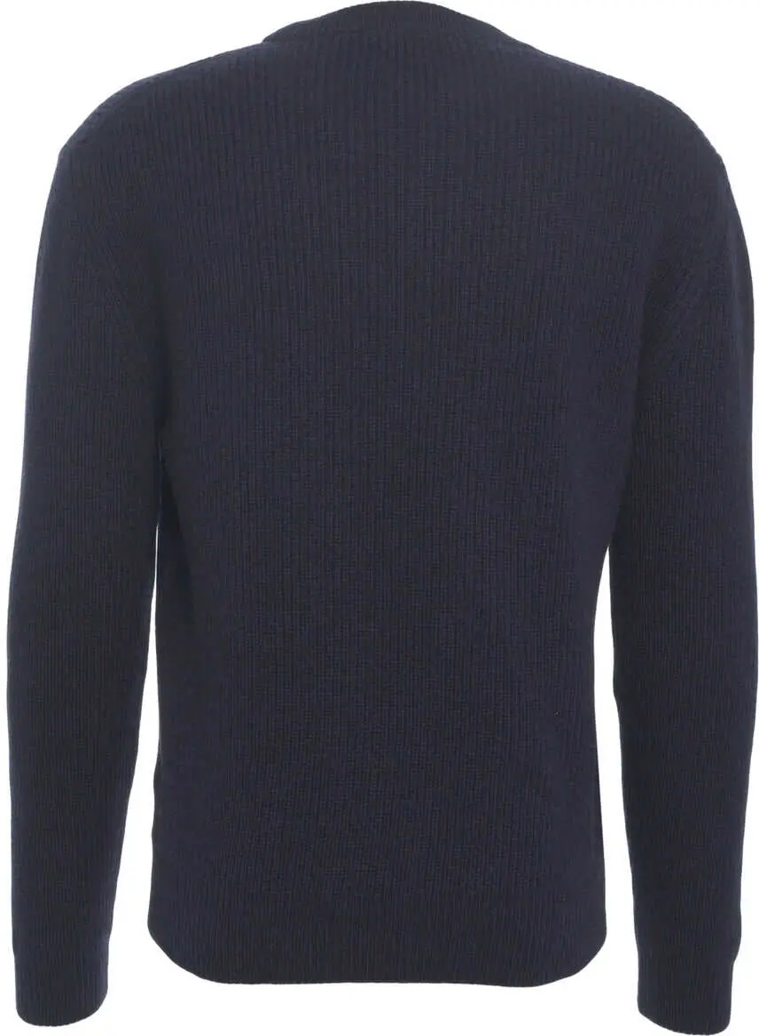 Pulovere Daniele Fiesoli Ribbed sweater Blue Barbati (BM 19030861) 3