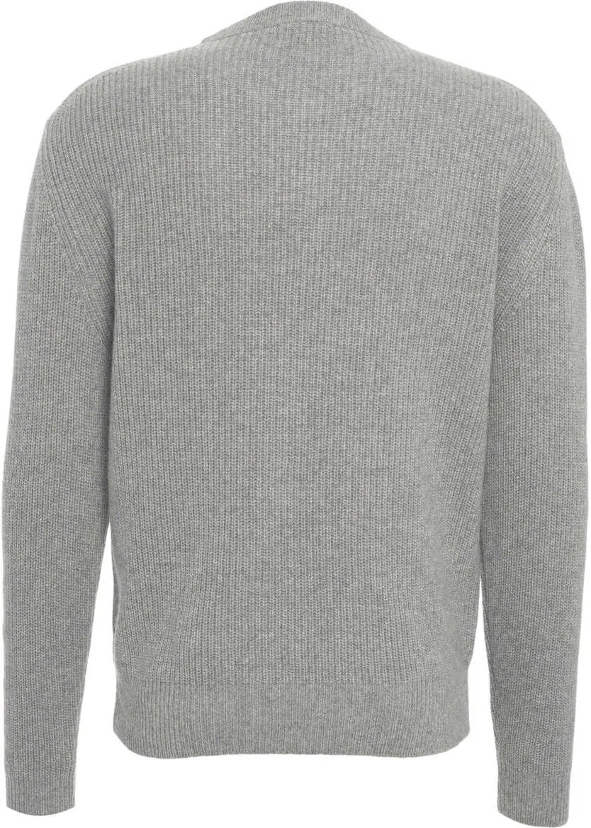 Pulovere Daniele Fiesoli Ribbed sweater Grey Barbati (BM 19030861) 3