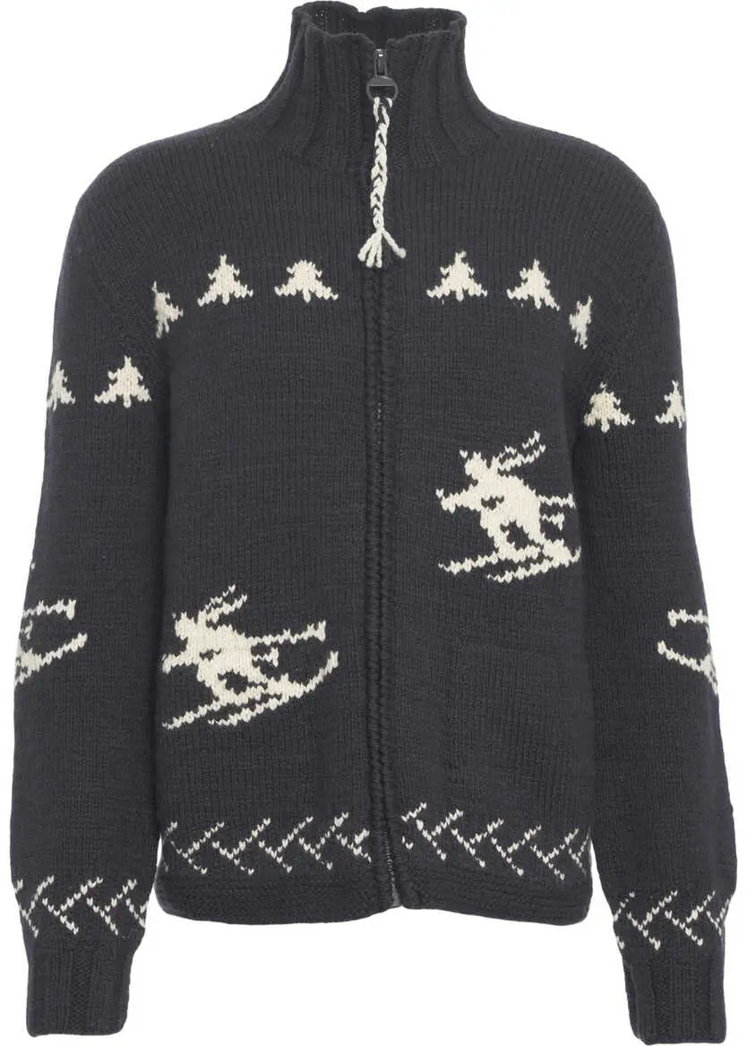 Cardigane Frantic Cardigan with Norwegian pattern Blue Barbati (BM 19030888) 2