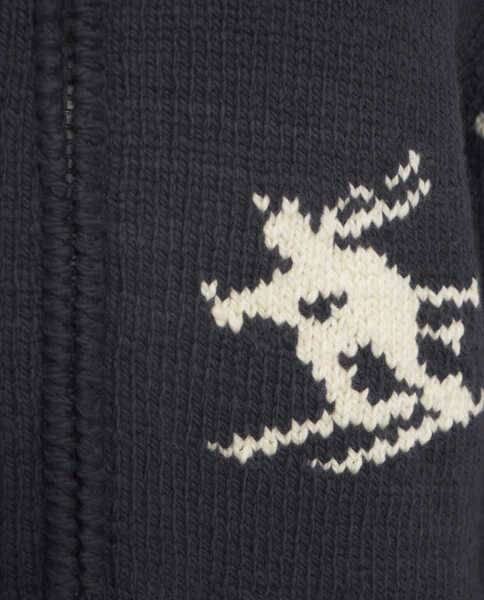 Cardigane Frantic Cardigan with Norwegian pattern Blue Barbati (BM 19030888) 5