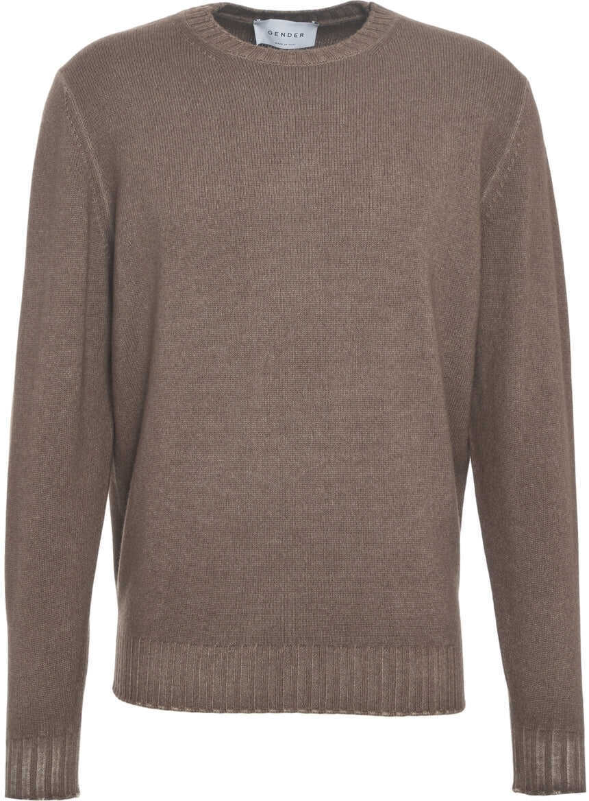 Pulovere Gender Crew neck sweater Brown Barbati (BM 19030891) 2