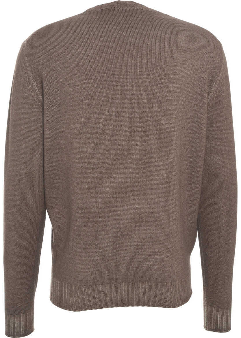 Pulovere Gender Crew neck sweater Brown Barbati (BM 19030891) 5