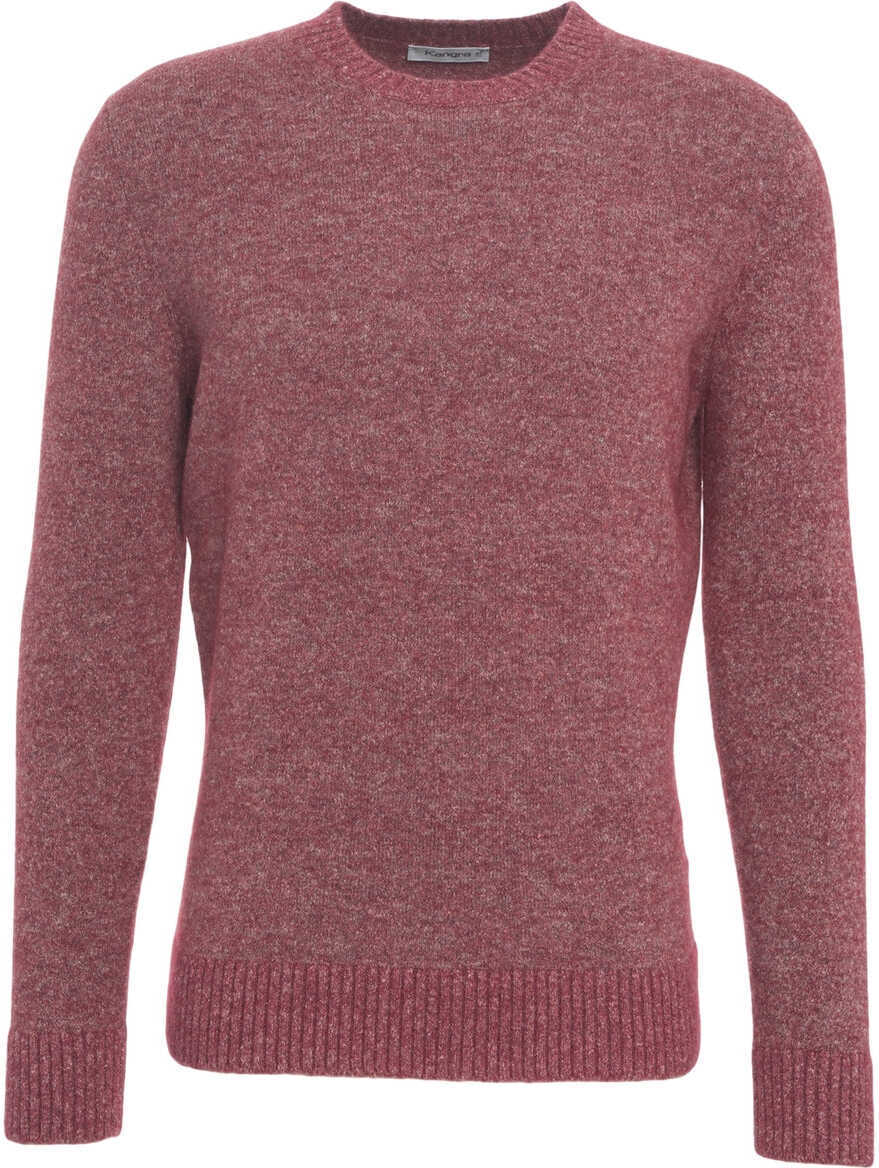 Pulovere Kangra Crew neck sweater Red Barbati (BM 19030894) 2