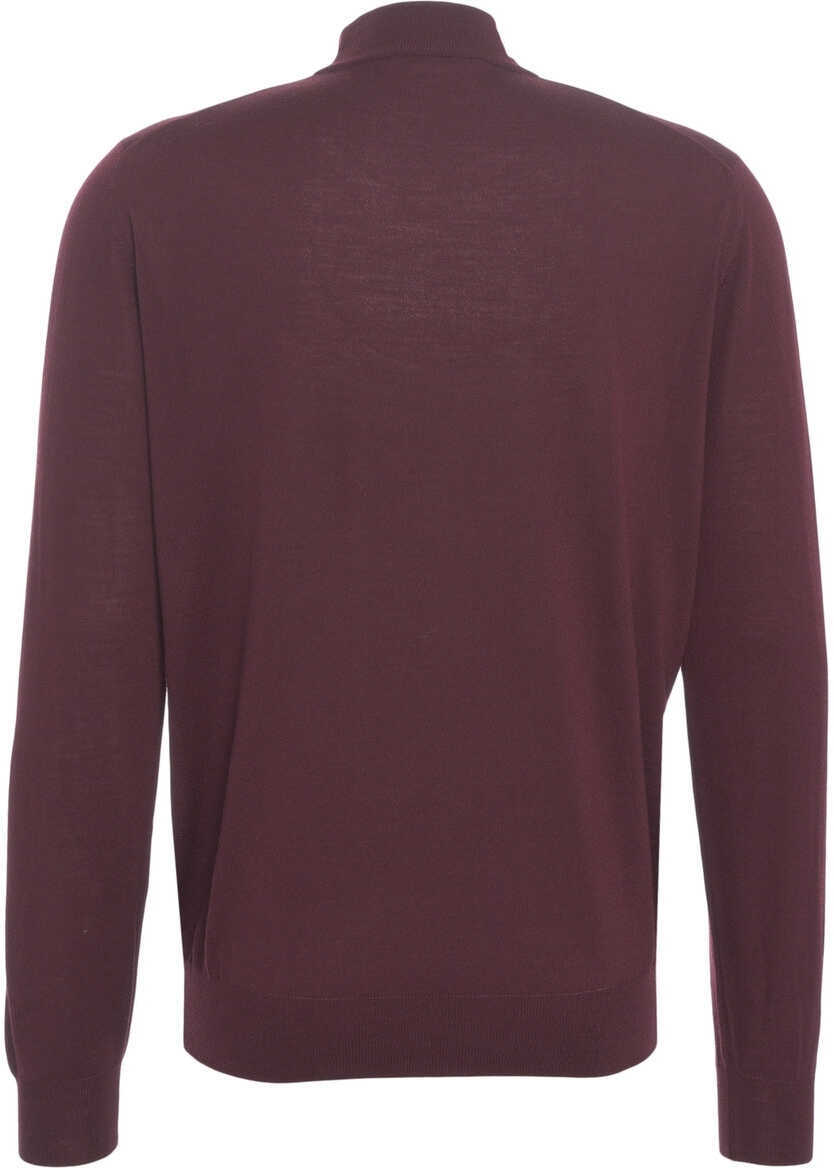 Pulovere Gender Knit sweater with high collar Red Barbati (BM 19030897) 5