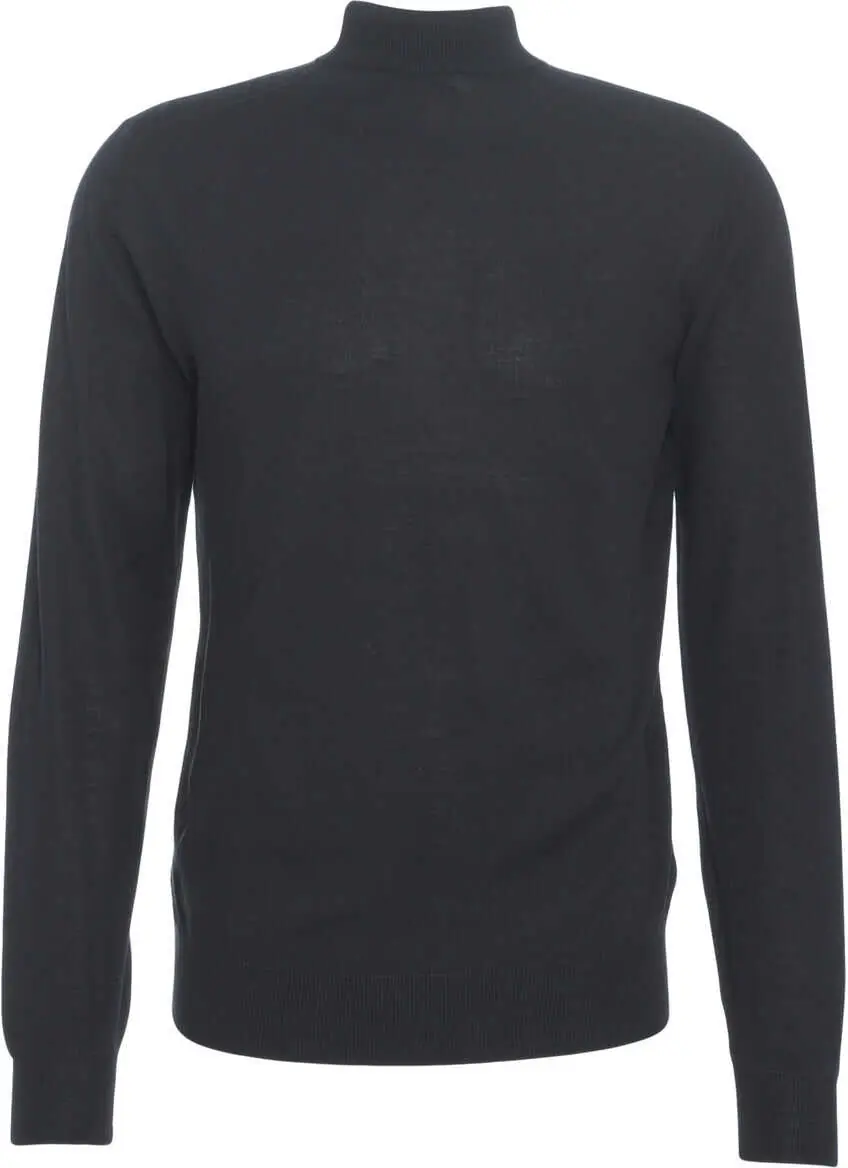 Pulovere Gender Knit sweater with high collar Blue Barbati (BM 19030897) 7