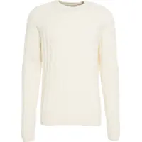 Pulovere Knitted sweater with cable knit pattern Barbati