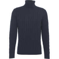 Pulovere Kangra Cable knit turtleneck sweater