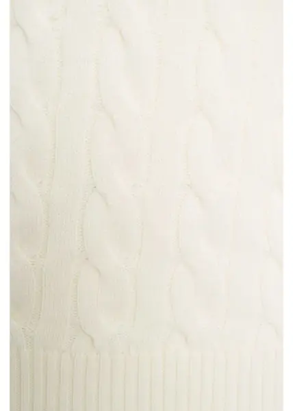 Pulovere Kangra Cable knit turtleneck sweater Beige Barbati (BM 19030903) 5