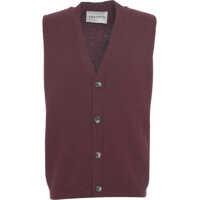 Pulovere casual Knitted vest with V-neck Barbati