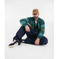 Pulovere casual AMARANTO pentru Barbati - Pulovere casual AMARANTO Knitted vest with V-neck Green Barbati (BM 19030918) - B-mall.ro