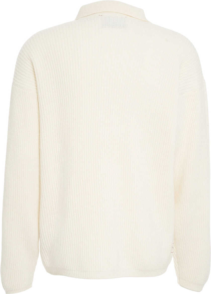 Cardigane AMARANTO Ribbed cardigan White Barbati (BM 19030921) 3
