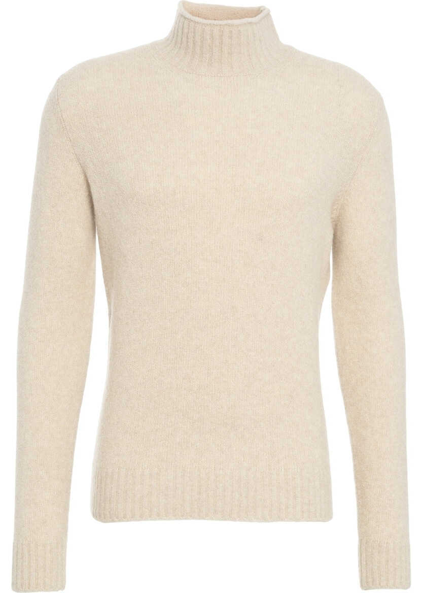 Pulovere Kangra Wool turtleneck sweater Beige Barbati (BM 19030927) 2