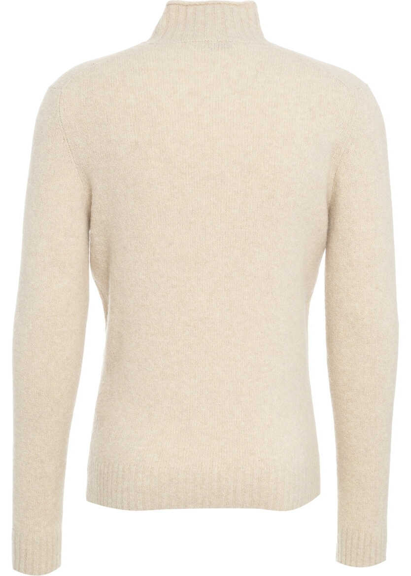 Pulovere Kangra Wool turtleneck sweater Beige Barbati (BM 19030927) 3