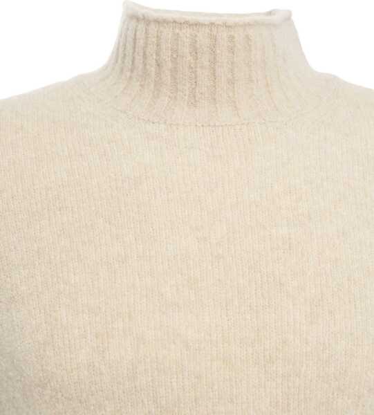 Pulovere Kangra Wool turtleneck sweater Beige Barbati (BM 19030927) 4