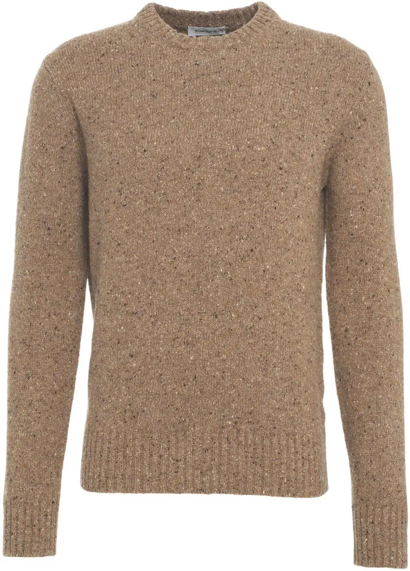 Pulovere Kangra Knit sweater melange Brown Barbati (BM 19030930) 2
