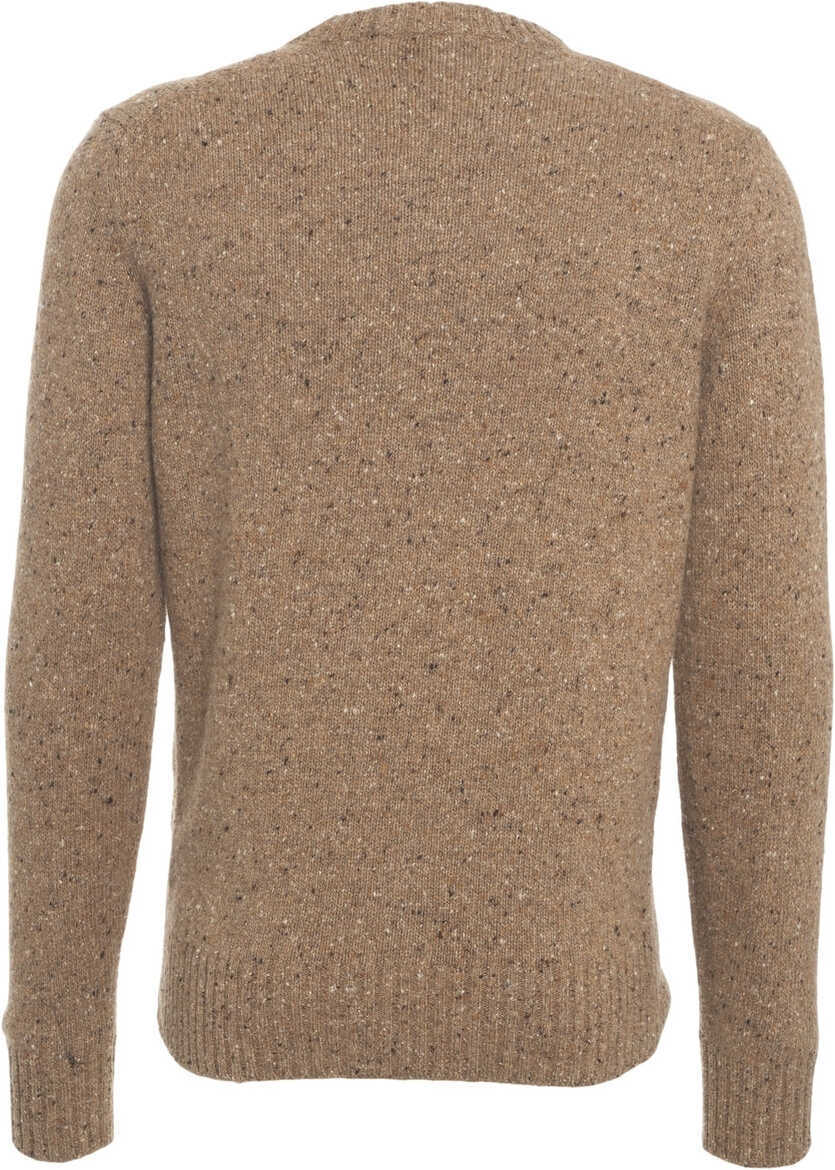 Pulovere Kangra Knit sweater melange Brown Barbati (BM 19030930) 3